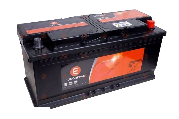 Аккумулятор Eurorepar E364050 110AH 950A  R(+) B13, Eurorepar